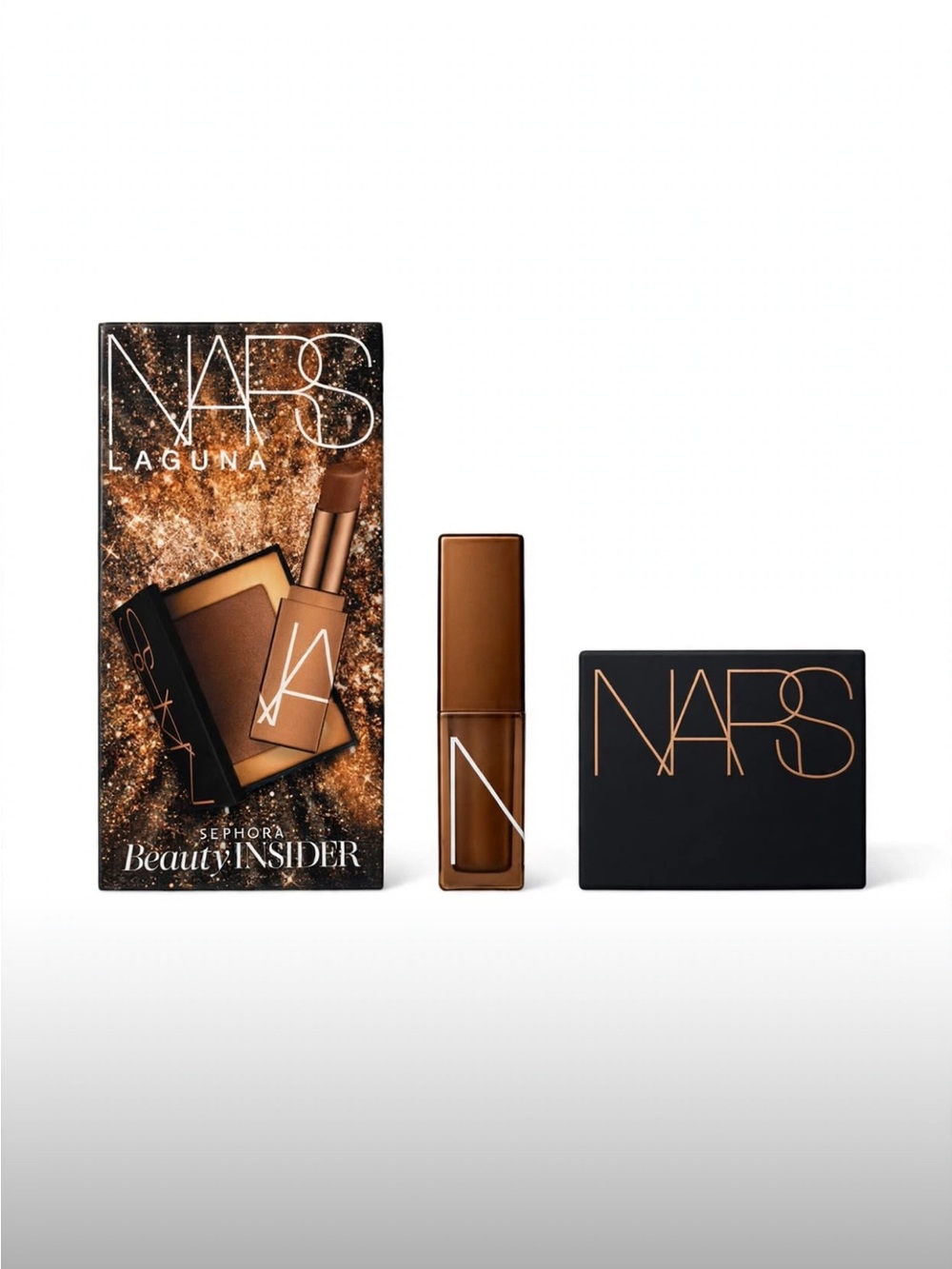 NARS Laguna Mini Set Sephora Beauty Insider Bronzer + Afterglow Lip Balm New